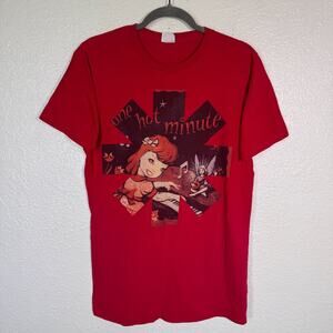 Vintage Red Hot Chili Peppers Shirt One Hot Minute Graphic Tee Bay Island Y2K